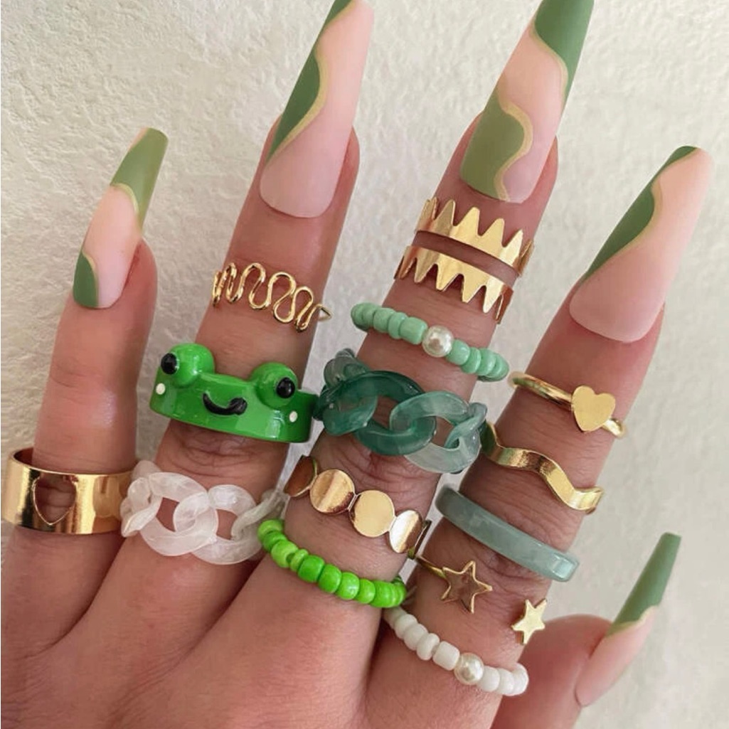 Aesthetic Ring Set
